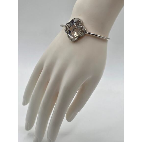 Louis Vuitton Silver-tone Resin A La Folie Resin Cuff Bracelet - Picture 10 of 10